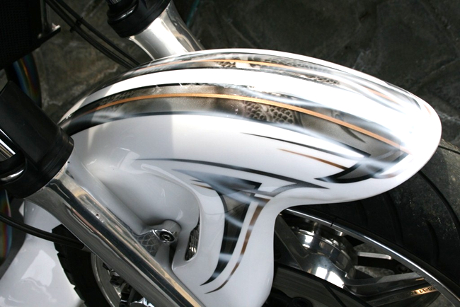 YAMAHA XJR　梵字ｸﾞﾗﾌｨｯ　