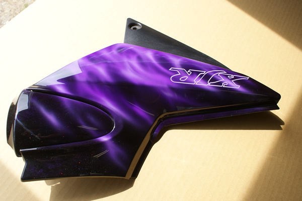 XJR　龍図　フレイムス　エアブラシカスタムペイント　