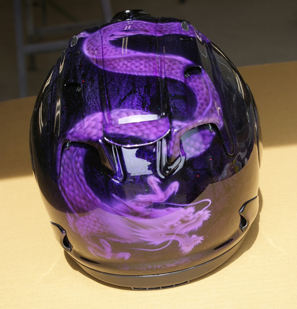 XJR　龍図　フレイムス　エアブラシカスタムペイント　