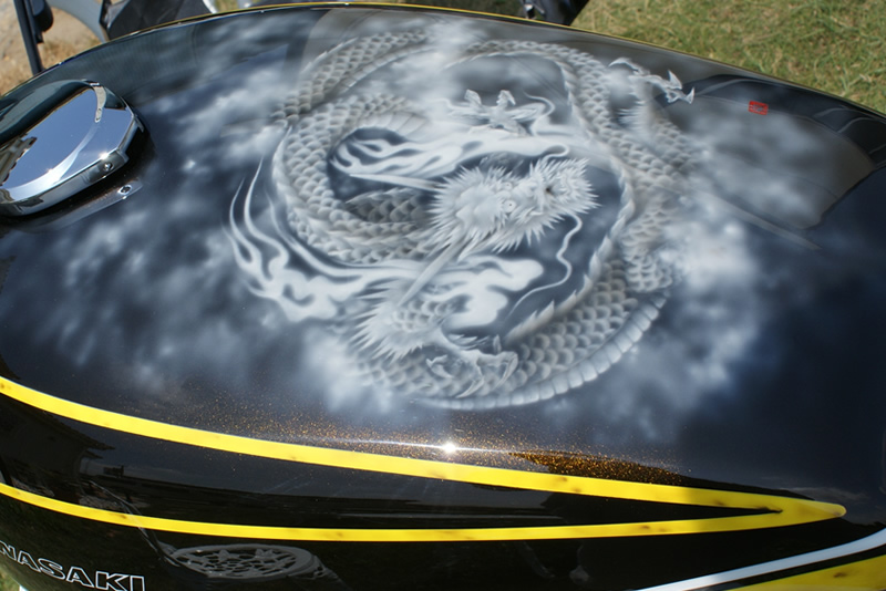 KAWASAKI 龍　タイガーカラー　