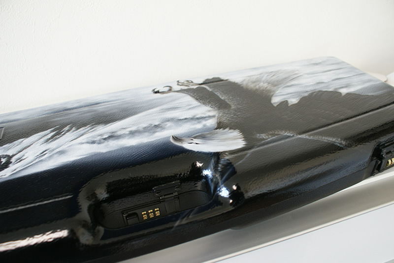 クレー射撃用ガンケース ペイント　