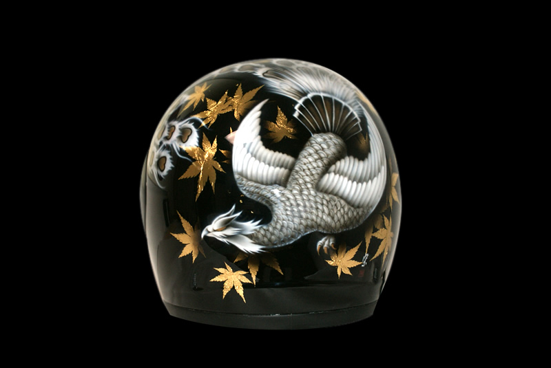 金箔　鳳凰図　 カスタムペイント