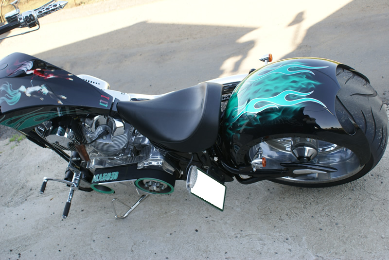 ファイアーパターン+リアルフレイムス　キャンディーグラフィック　　