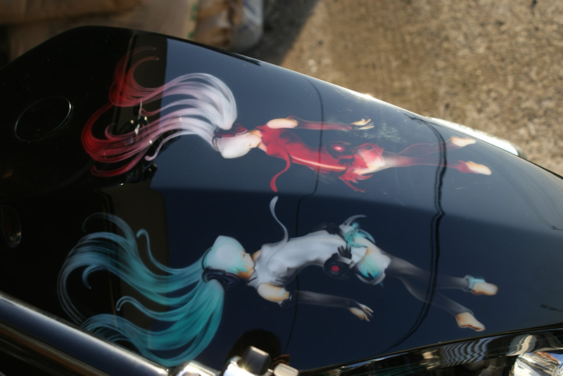 ファイアーパターン+リアルフレイムス　キャンディーグラフィック　