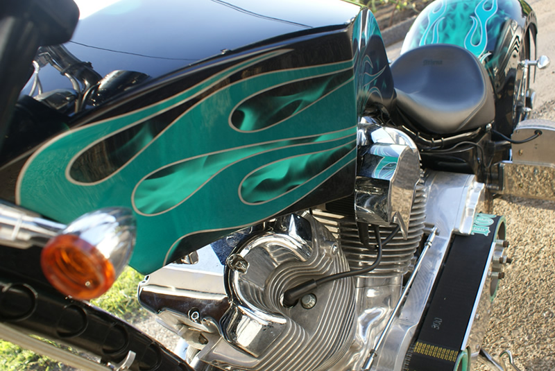  ファイアーパターン+リアルフレイムス　キャンディーグラフィック　