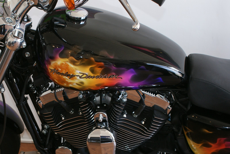 XL1200Cリアルフレイムス オーロラカラー　　　　