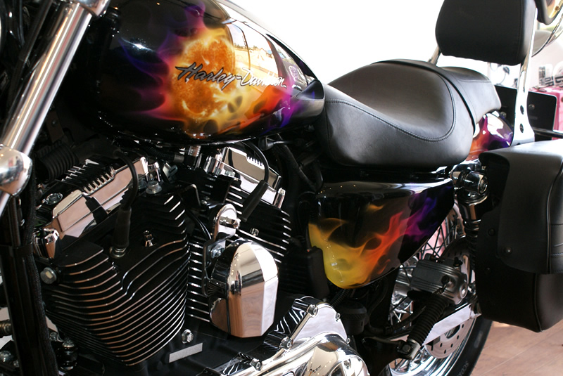 XL1200Cリアルフレイムス オーロラカラー　　　　