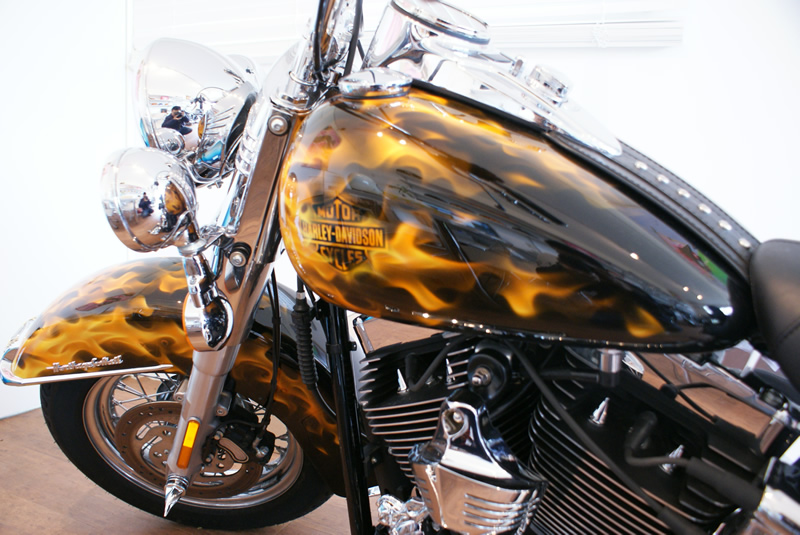  HARLEY DAVIDSON 2 FLSTCリアルフレイムス　　　　