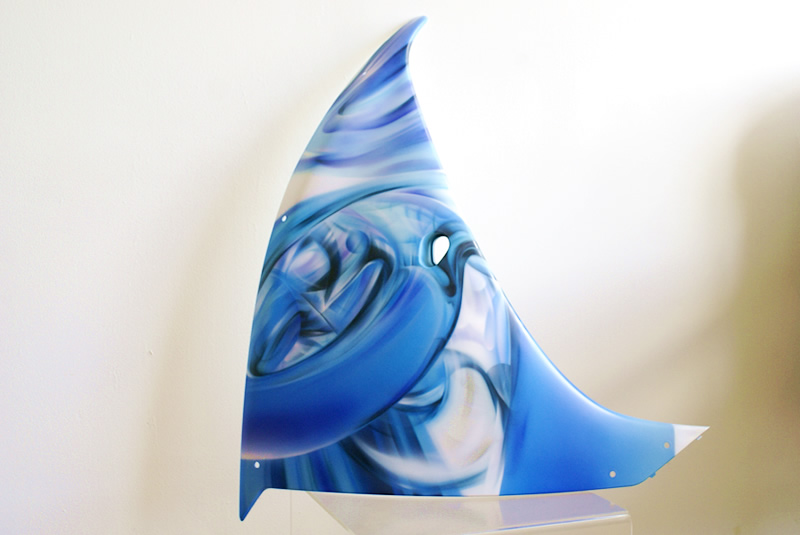 YAMAHA R1 カウル３Ｄ　グラフィックペイント　