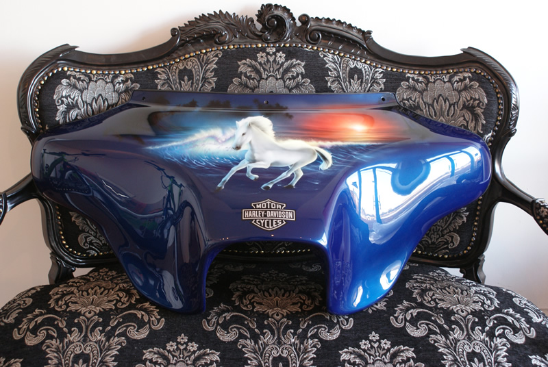 ハーレー馬デザイン　　