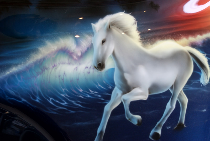   ハーレー馬デザイン　　