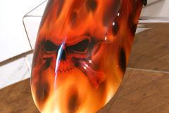 HONDA VTX1800C 2003�@�t���C���X�J�X�^���y�C���g