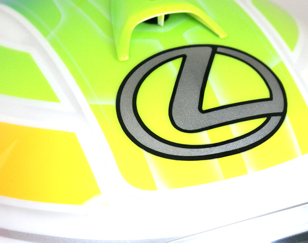 　ARAI GP 5Wヘルメットグラフィックペイントペイント　