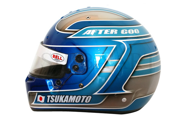 ARAI GP  ヘルメットカスタムペイントの施工例