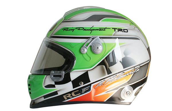 ARAI GP  ヘルメットカスタムペイントの施工例