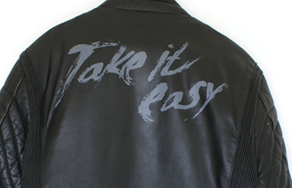 レタリングペイント　　スプラッシュデザインの施工例　