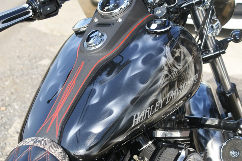  HARLEY DAVIDSON FXLRローライダー　2020 リアルフレイムス　メタリックブルー死神　　