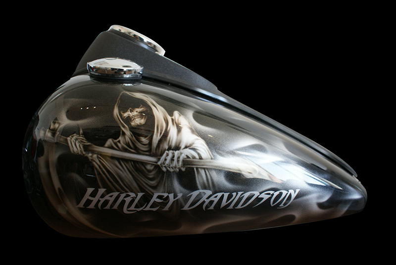   HARLEY DAVIDSON FXLRローライダー　2020リアルフレイムス　　メタリック死神　