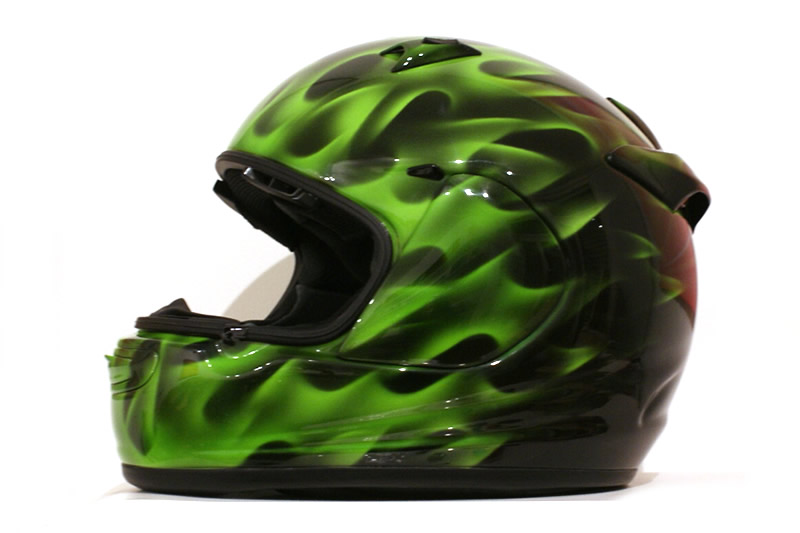   SHOEI HELMET リアルフレイムス　グリーン　