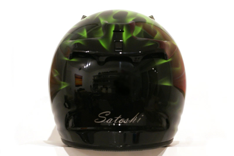  SHOEI HELMET リアルフレイムス　グリーン　
