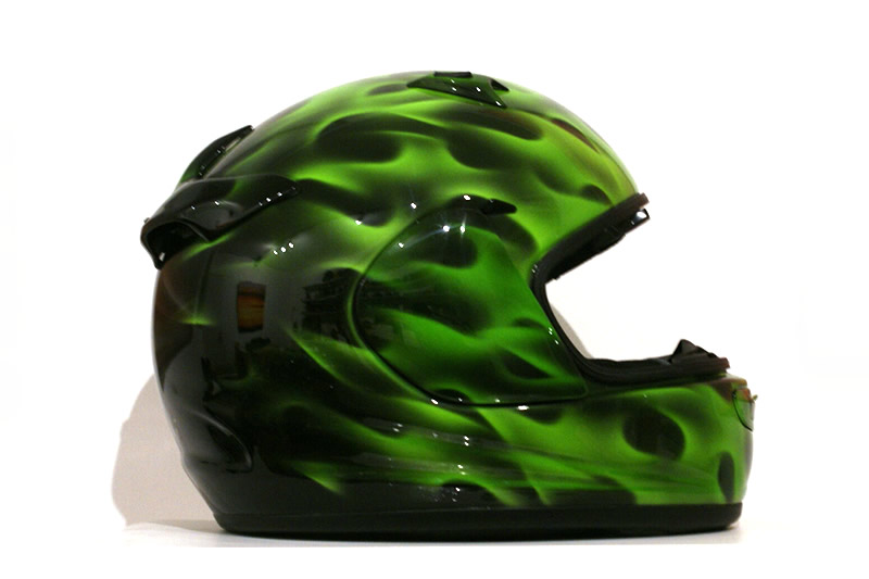   SHOEI HELMET リアルフレイムス　グリーン　