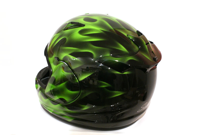   SHOEI HELMET リアルフレイムス　グリーン　