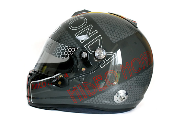 ARAI GP  ヘルメットカスタムペイントの施工例