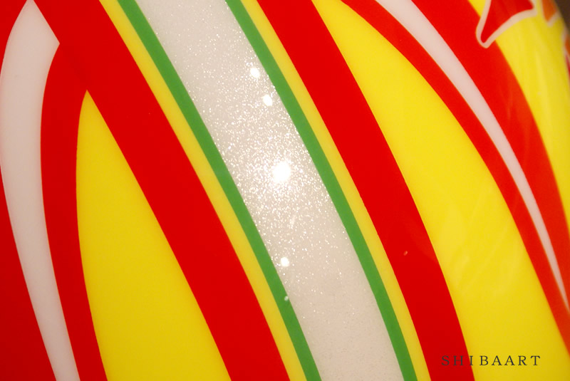 　STAND21 ヘルメット IVOS DD FIA公認モデル　ですけ　グラフィックペイント　