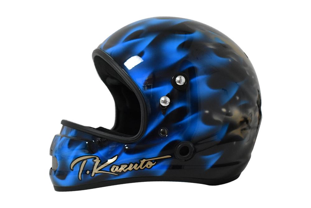 RAI競艇用 HELMET ヘルメットペイント 高倉和士選手