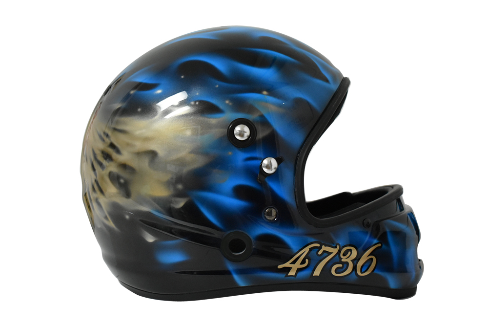 RAI競艇用 HELMET ヘルメットペイント ボートレーサー　高倉和士選手