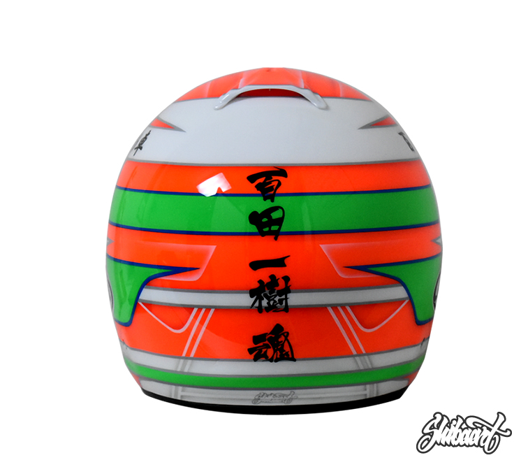 　百式自動車 　蛍光色　グラフィックペイント　