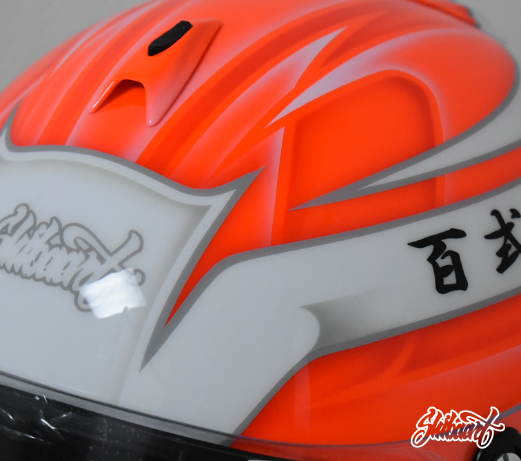 　百式自動車 　蛍光色　グラフィックペイント　