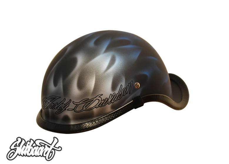 リアルフレイムス　メタリックシルバーブルーグラデーション マット仕上げ