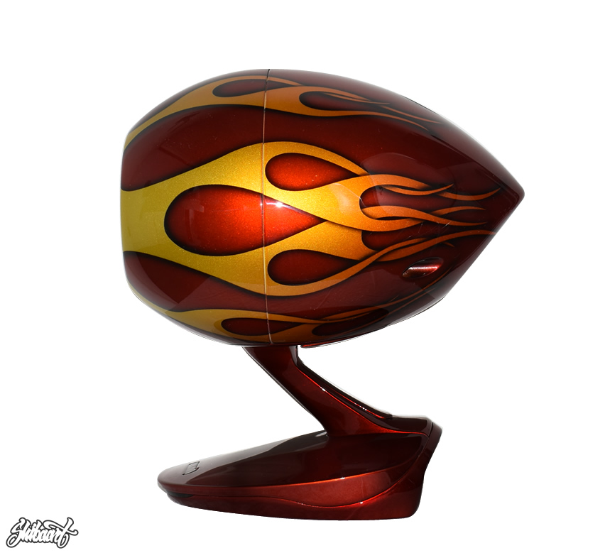 TD-M1　（ワイヤレススピーカーシステム）ファイヤーパターン　キャンディーカラーグラフィック　