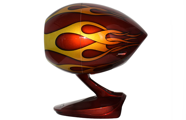 ファイヤーパターン　キャンディーカラーグラフィック　ペイント