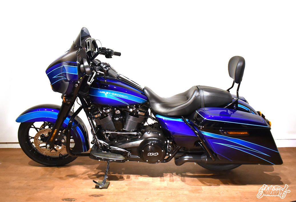 ストリートグライド カスタムペイント　　