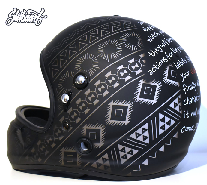 RAI競艇用 HELMET ヘルメットペイント ボートレーサー　大山千広選手