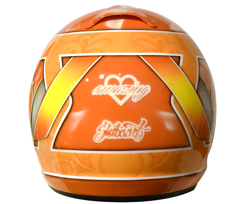 　　HELMETグラフィックンペイント グラフィックペイントSHIBAART