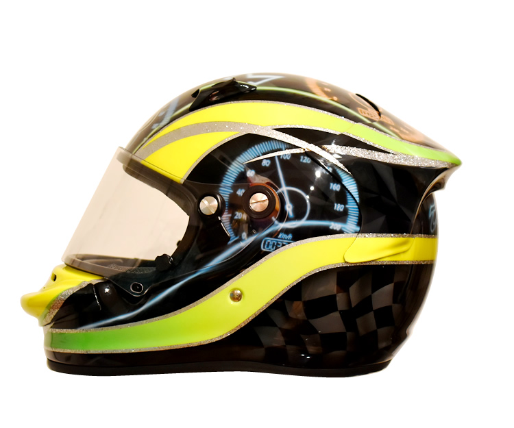 　　HELMETグラフィックンペイント グラフィックペイント SHIBAART