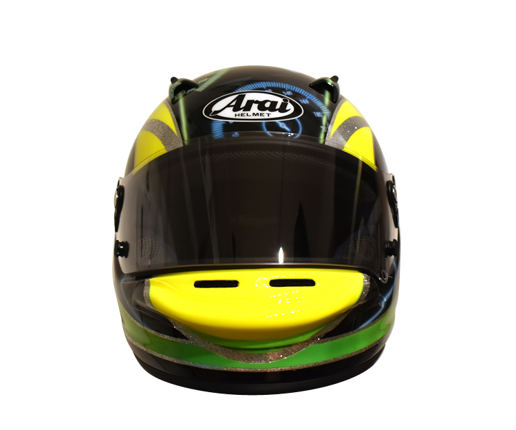 　　HELMETグラフィックンペイント グラフィックペイントSHIBAART