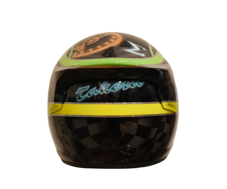 　　HELMETグラフィックンペイント グラフィックペイントSHIBAART