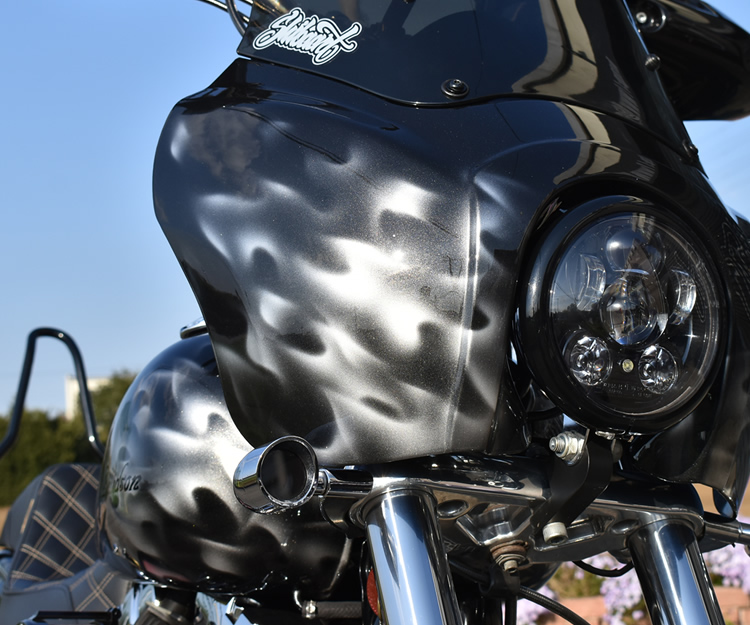   HARLEY DAVIDSON FXLRローライダー　2020リアルフレイムス　メタリックブルーグラデーション　　　