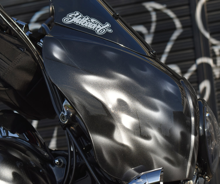   HARLEY DAVIDSON FXLRローライダー　2020リアルフレイムス　　メタリックブルーグラデーション　