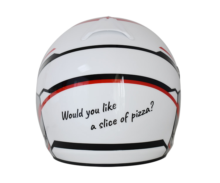 　　HELMETグラフィックンペイント グラフィックペイントSHIBAART