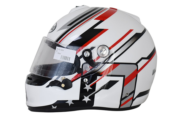 ARAI GP  レーシングヘルメット カスタムペイントの施工例