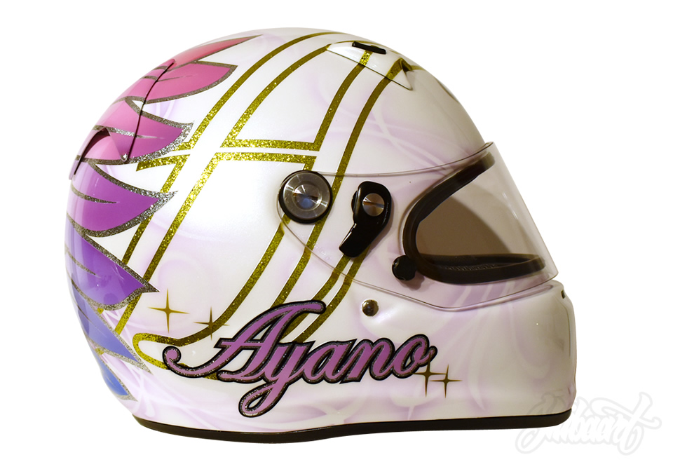 　　HELMETグラフィックンペイント グラフィックペイントSHIBAART