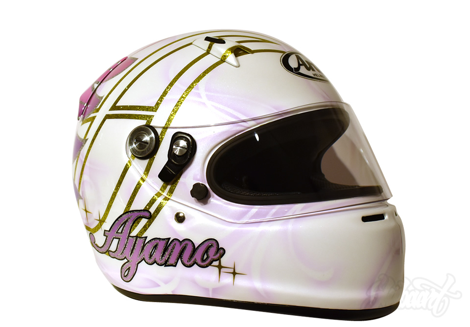 　　HELMETグラフィックンペイント グラフィックペイントSHIBAART