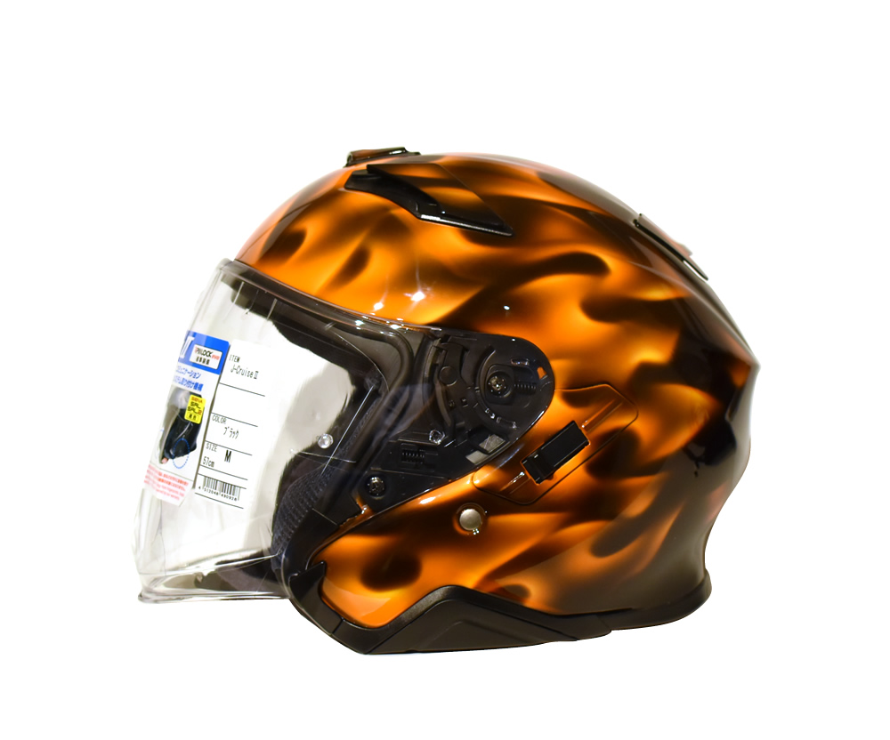 SHOEI　CruiseⅡ HELMET　リアルフレイムス フルカラー