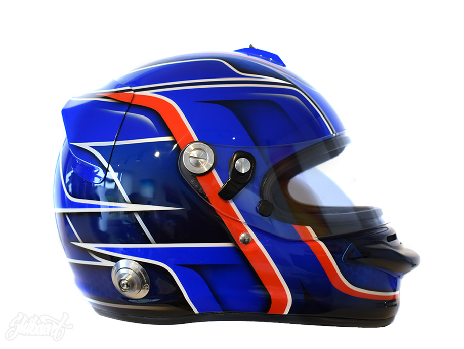 　　HELMETグラフィックンペイント グラフィックペイントSHIBAART