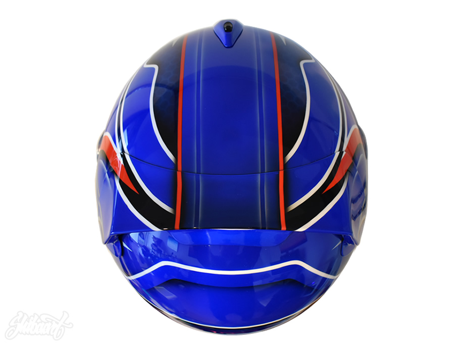 　　HELMETグラフィックンペイント グラフィックペイントSHIBAART